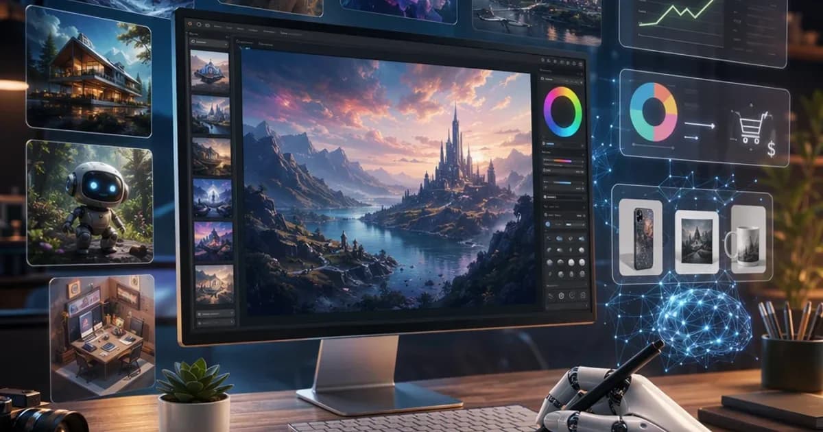 AI Tools & Content Creation Mastery: Text-to-Image, Prompting, and Monetization