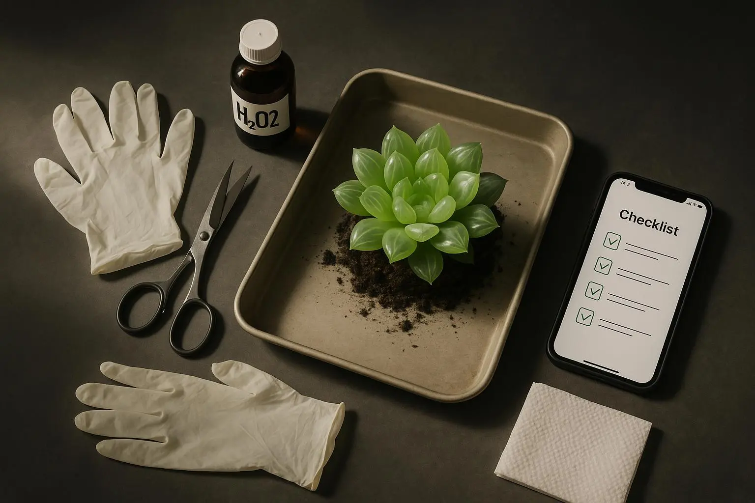 48-Hour Succulent Rescue: Prioritized Checklist to Save Soft Leaves