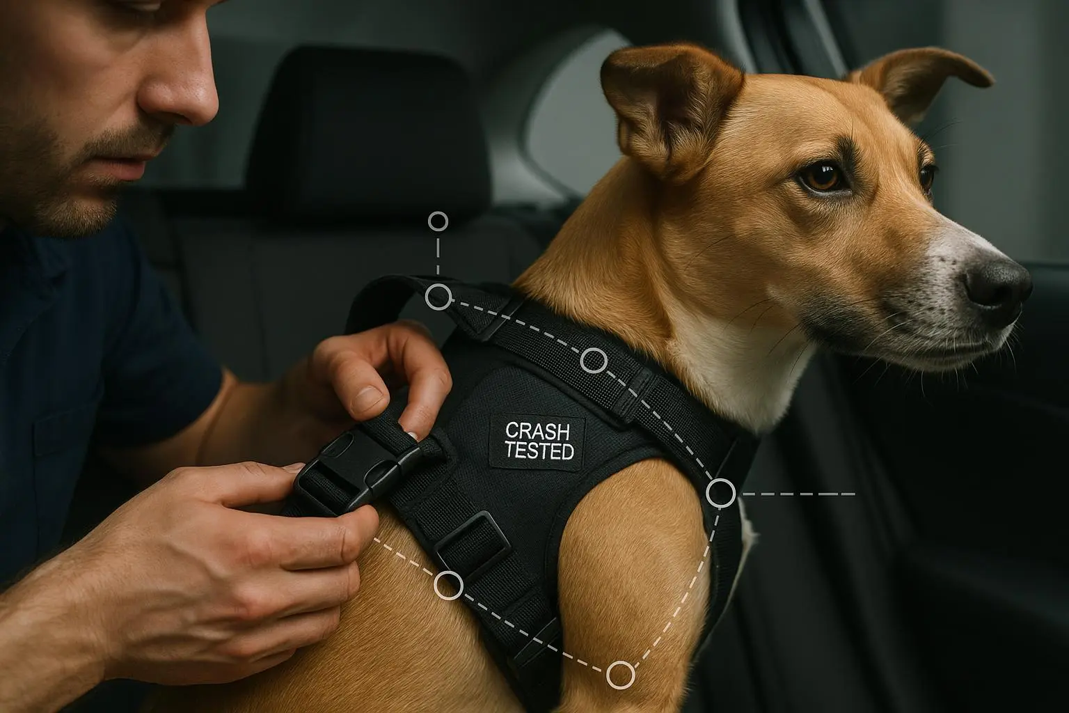 Fit & Test Crash‑Tested Harnesses for Dogs with Car Sickness