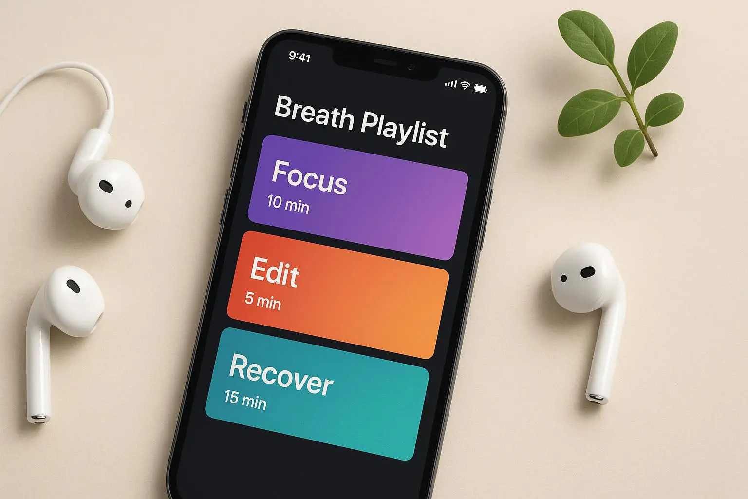 Build a Breath-Based Focus Playlist