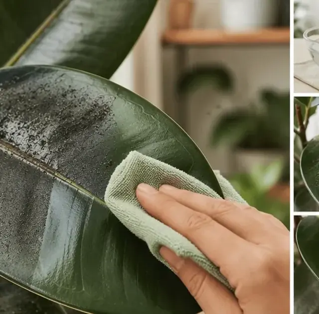 Beginner Guide: Clean Sooty Mold Off Large Plant Leaves Safely