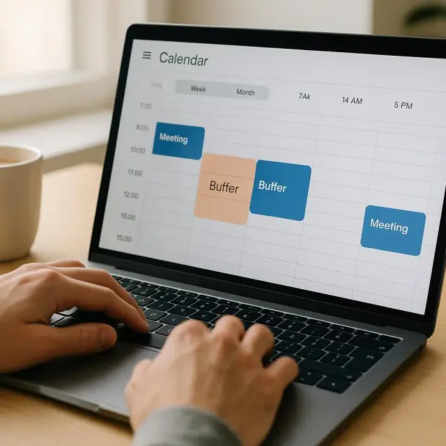 Beginner's Guide to Calendar Buffers for Team Productivity
