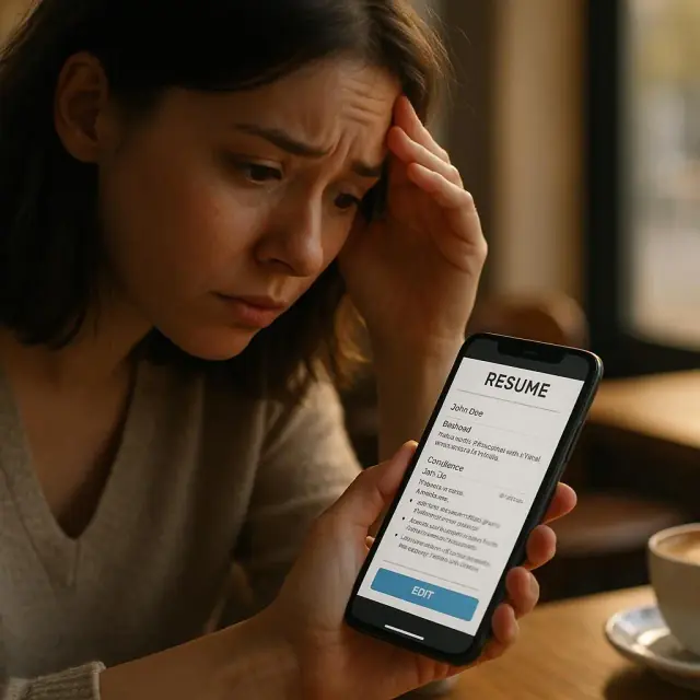 Fixing ResumeSpark Blunders: Common Resume Mistakes and Quick On-Device Fixes