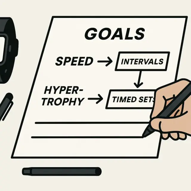 From Goal to Preset: Turn Your Fitness Objective Into A Watch-Ready Interval Template
