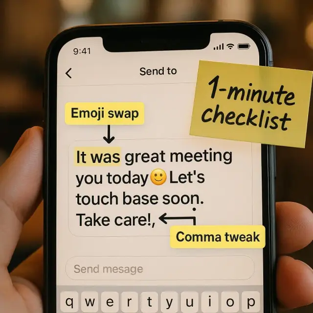 Micro-Edit Powerpack: 12 One-Second Tweaks That Turn AI DMs Human