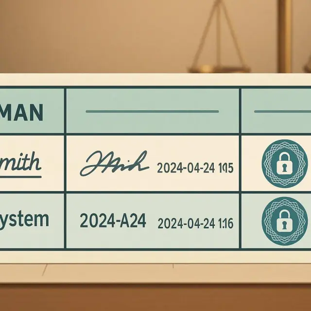 Proving Who Changed What in Audit Logs