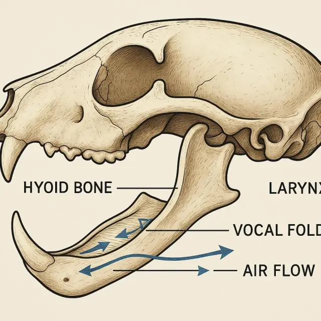 Purr or Roar? The Anatomy That Decides a Cat’s Voice