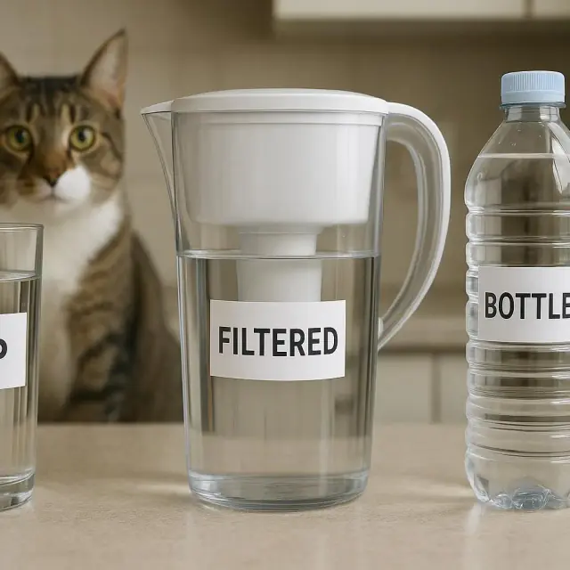 Tap vs. Filtered vs. Bottled: Does Water Source Matter for Cats?