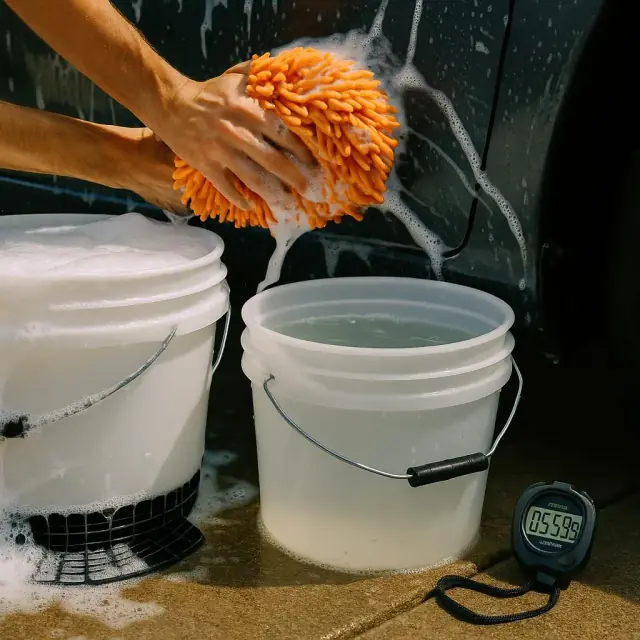The 20-Minute Two-Bucket Method: Speed Variants That Don’t Swirl Your Paint