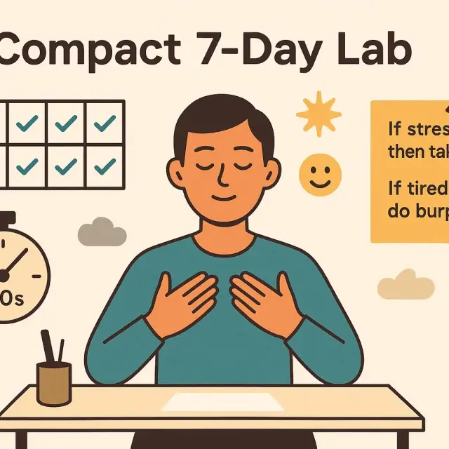 The 7‑Day Mood‑Anchor Lab: Turn Fleeting Feelings into Lasting Micro‑Habits