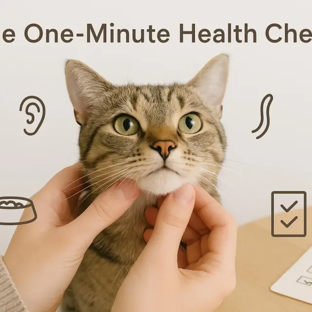 One-Minute Cat Check: Daily Health Scan