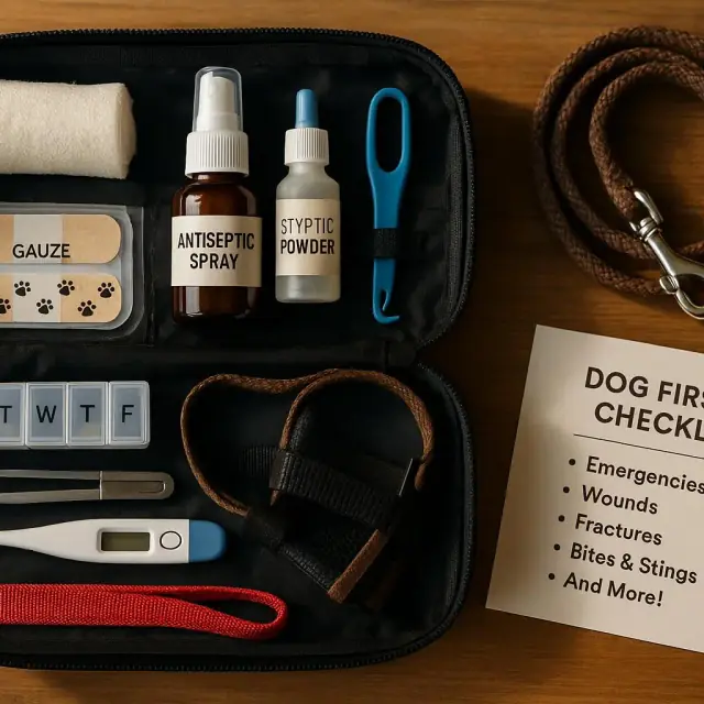 The Ultimate Dog First-Aid Kit Checklist