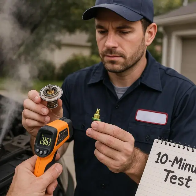 Thermostat or Sensor? A 10-Minute Diagnostic to Pinpoint No-Heat and Fluctuating Gauges