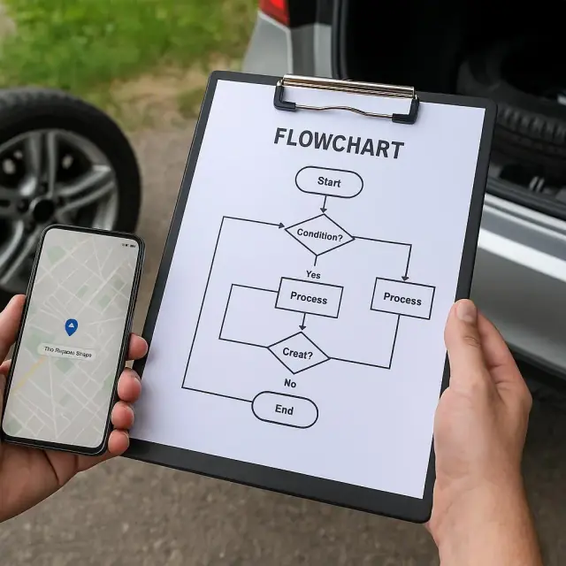 Tire Repair or Replace? A Simple Flowchart to Decide in 90 Seconds