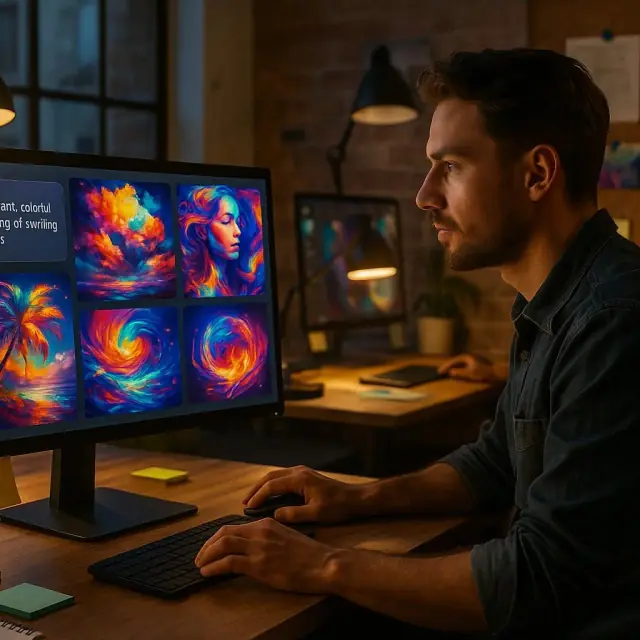 VisionForge AI: Turn Text to Stunning Images for Content Creators and Marketers