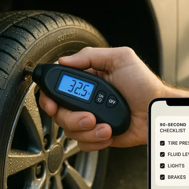 When and Why to Check Tire Pressure: Best Time of Day and Quick Routine