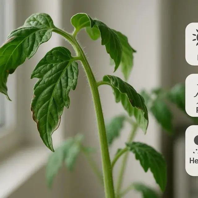 Why Your Indoor Tomato Leaves Are Curling Up