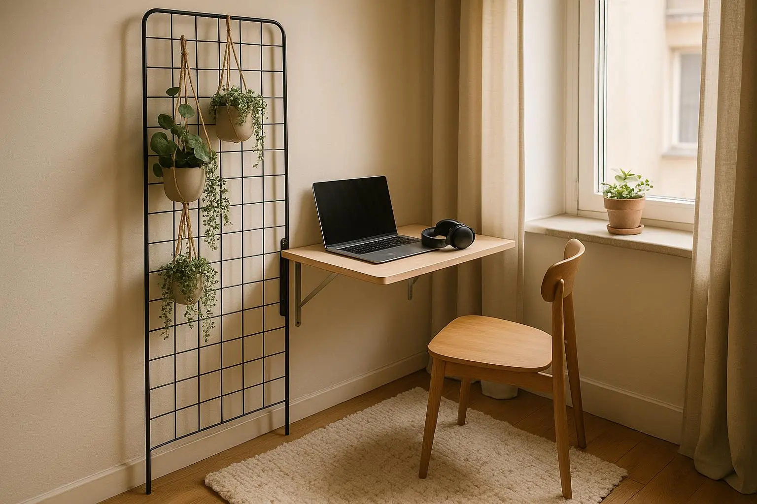 Focus Zone on a Shoestring: Create a Dedicated Work Nook in Shared Spaces