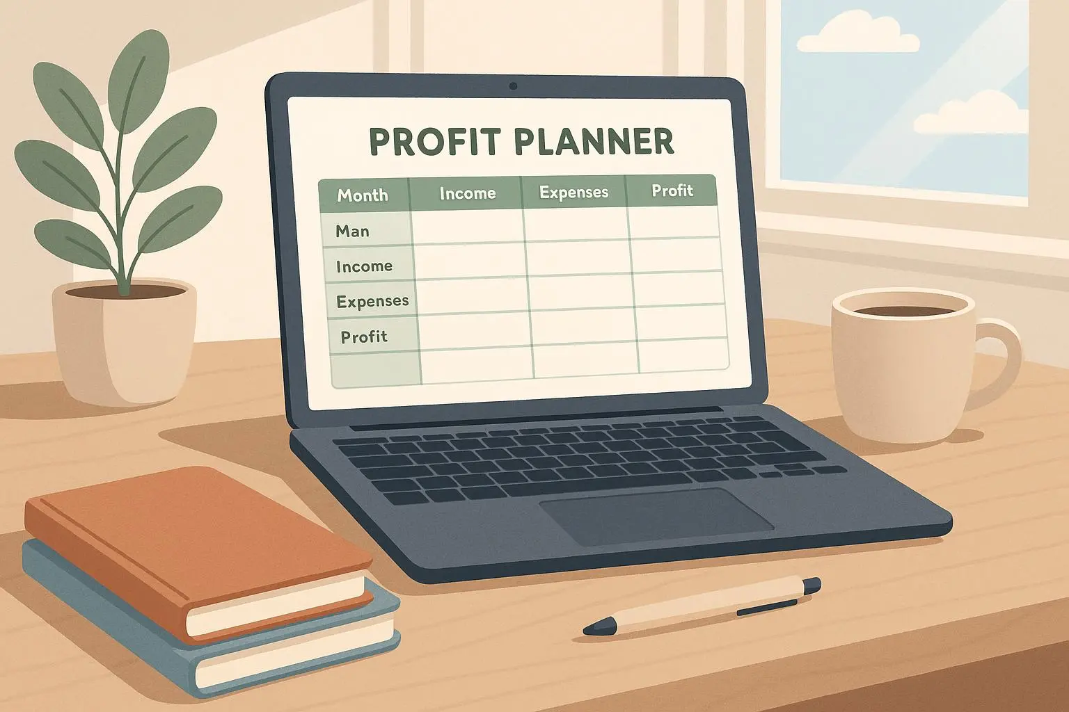 Profit Planner: Simple Templates for 2025