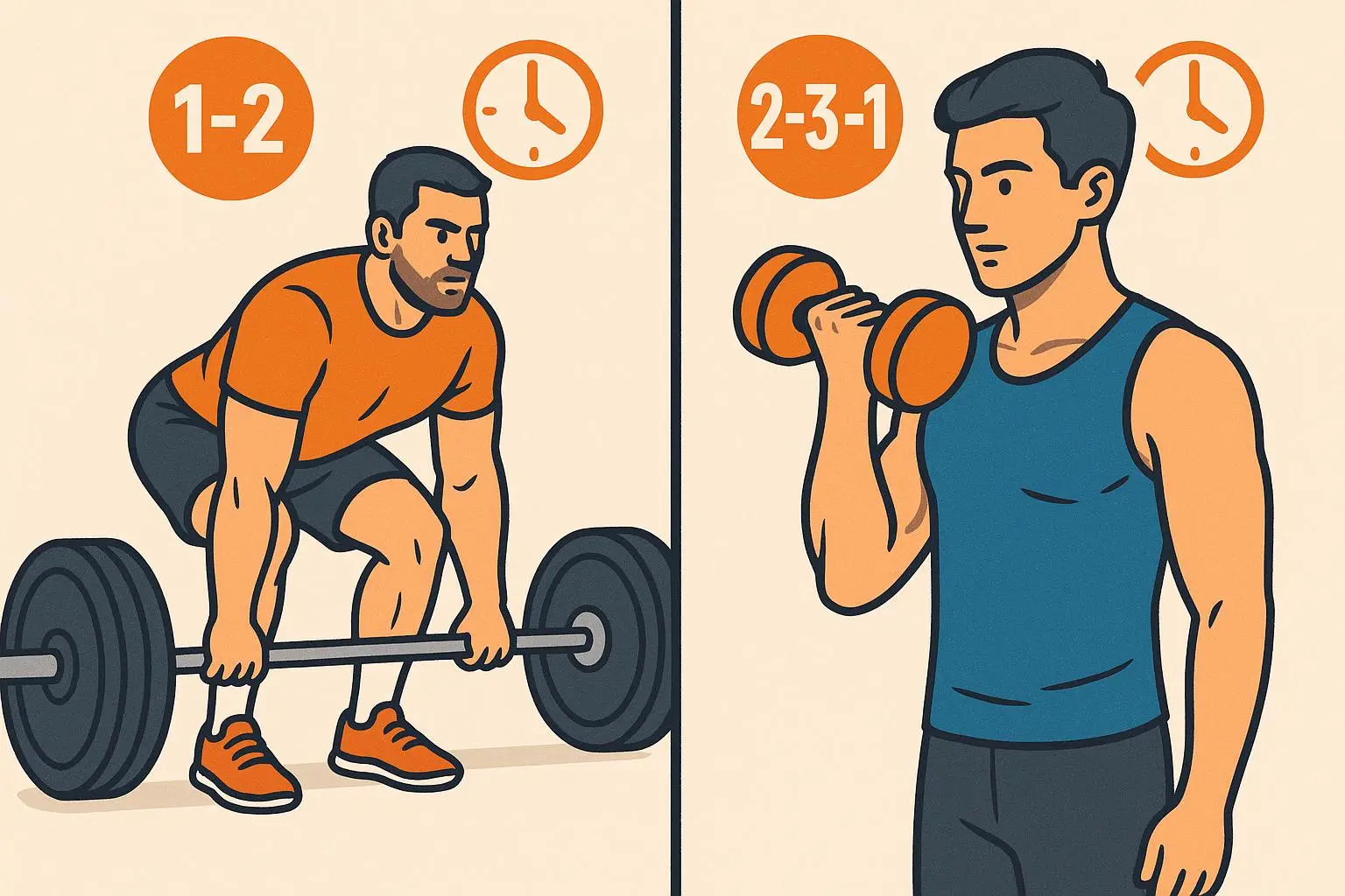 TUT for Compounds vs Isolations: Exact Durations and Loading Rules by Muscle Group