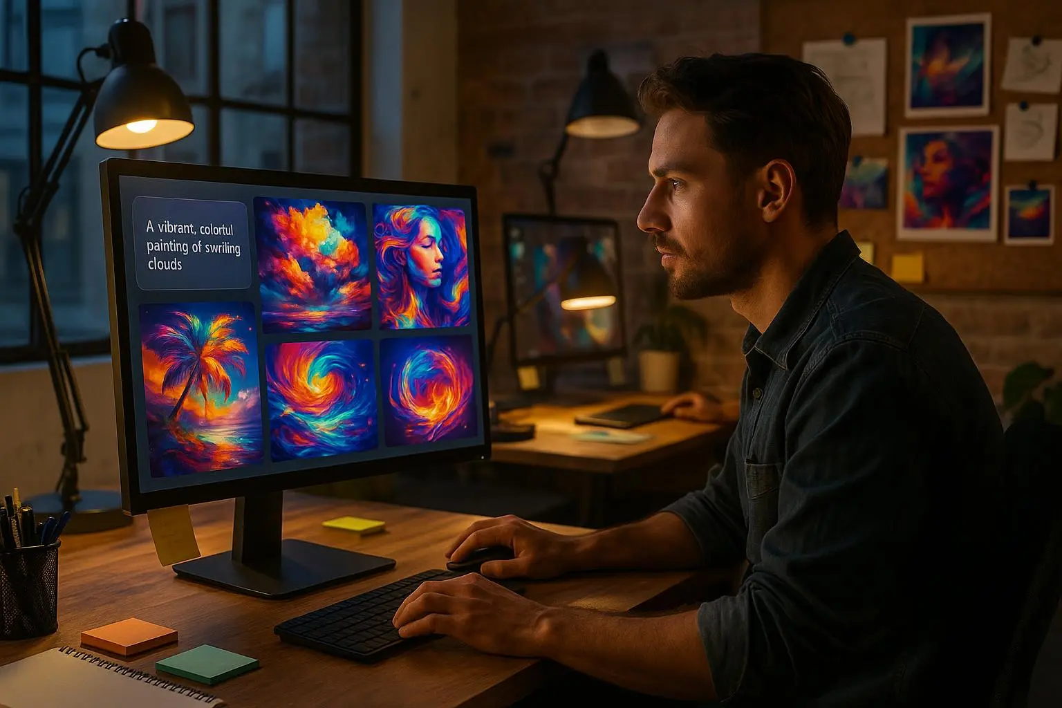 VisionForge AI: Turn Text to Stunning Images for Content Creators and Marketers
