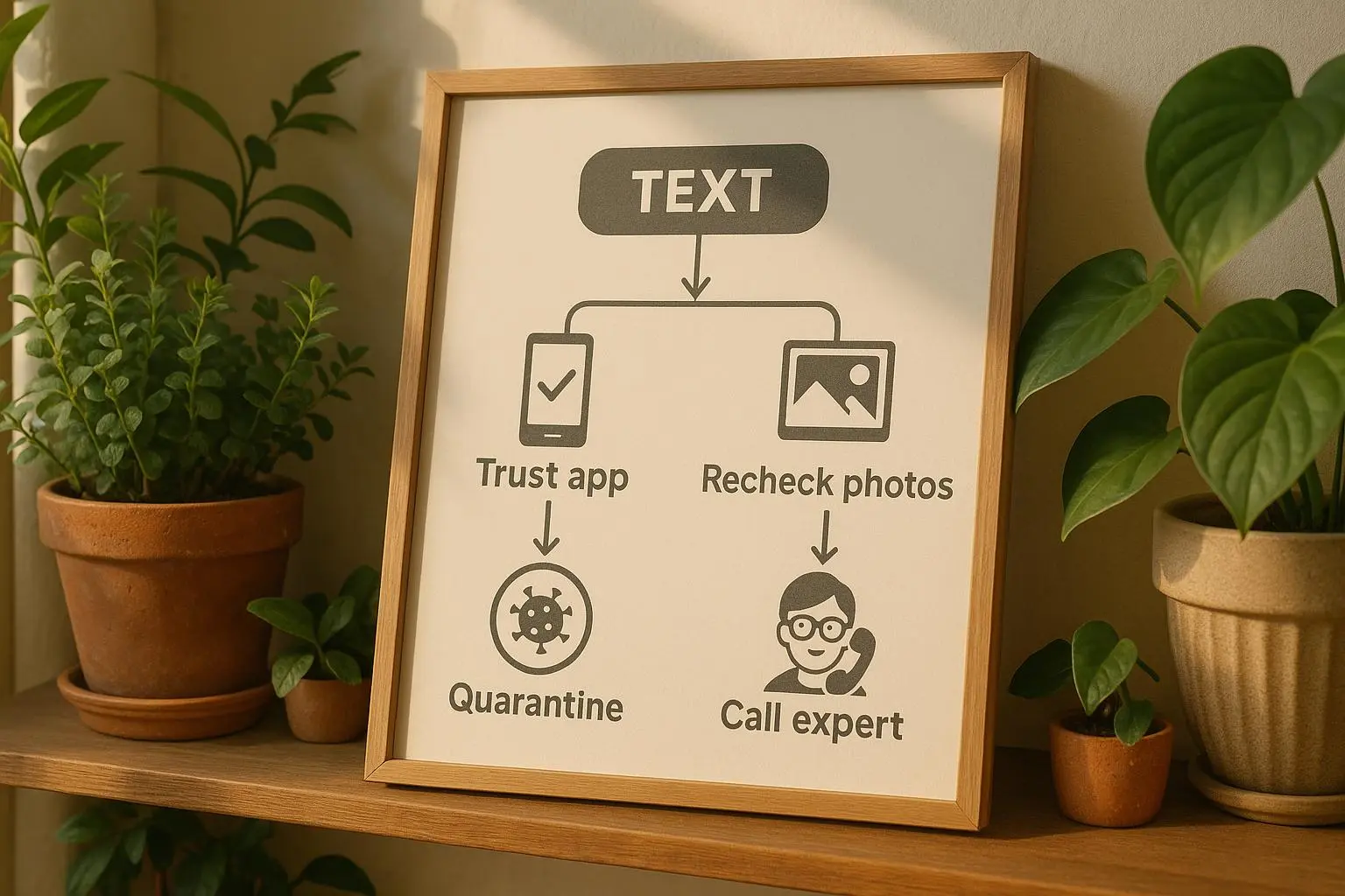 When to Trust the App vs. Call an Expert: A Plant Owner's Decision Flow