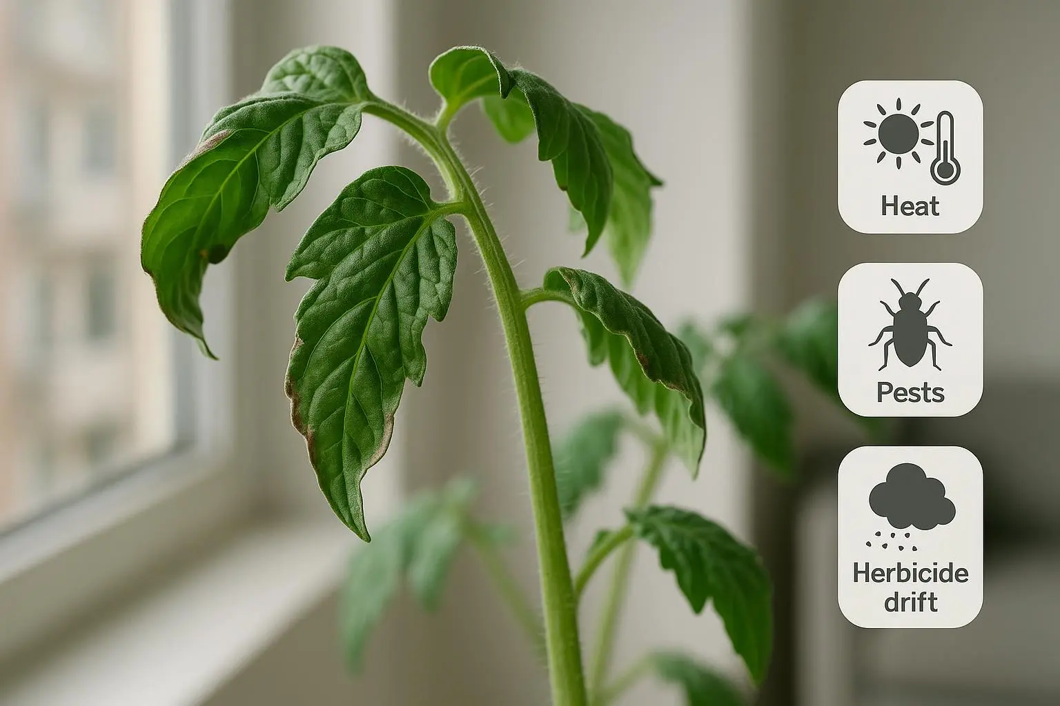 Why Your Indoor Tomato Leaves Are Curling Up